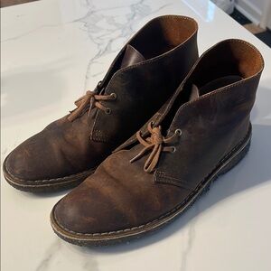 Men's Brown Leather Ankle Boots
